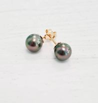 Studs Perles - plaqué or