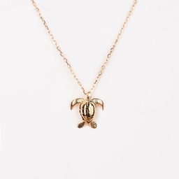 [TORTUEGF] PENDENTIF TORTUE plaqué or