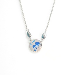 [COCOCO] COLLIER ENFANT COCOTIERS 2 KEISHIS - ARGENT
